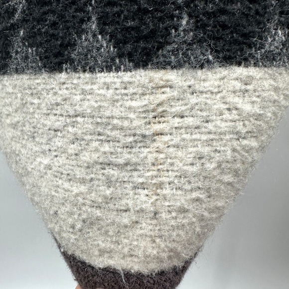 Vintage Y2K The Limited Wool Blend Coat Alpine Scandi Maritime Theme Size M - Picture 7 of 8